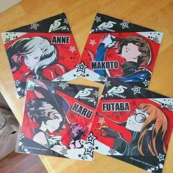 AUTHENTIC P5 - Shin Megami Tensei: Persona 5 - Micro Fiber Towel Main Character - Picture 2 of 9